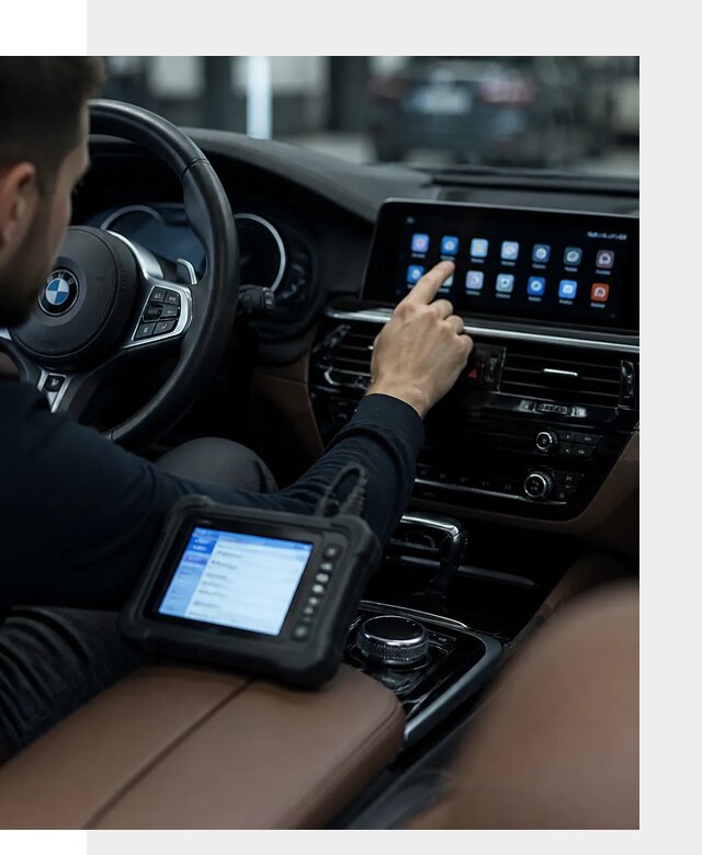 Установка приложений и мультимедиа сервисов BMW в Ельце