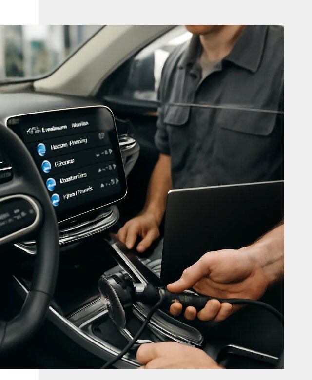 Установка приложений Geely для мультимедиа автомобиля в Ельце