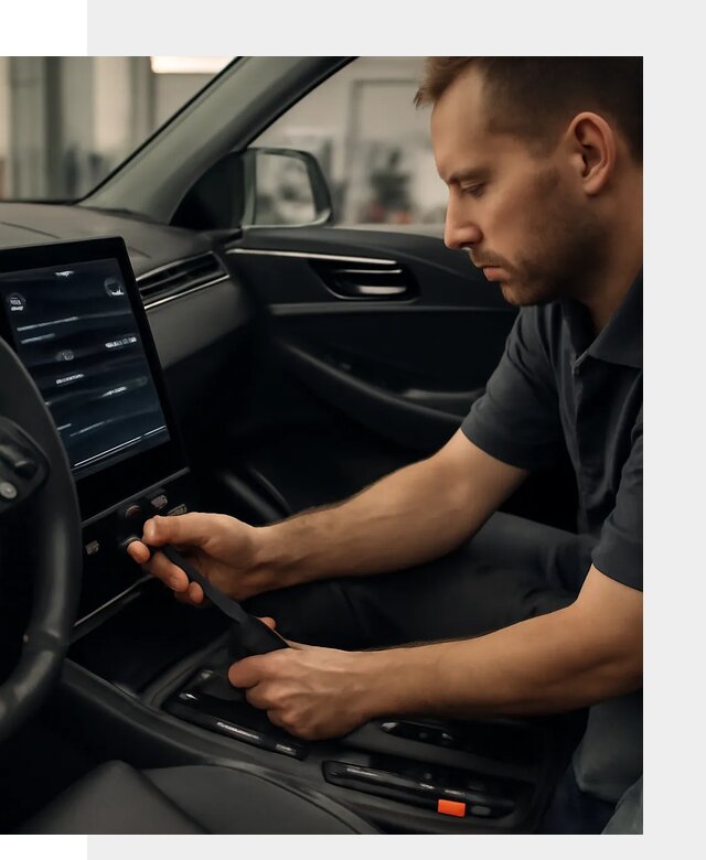 Восстановление автомобиля после русификации в Ельце
