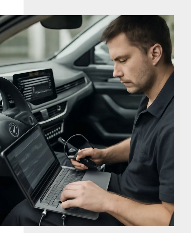 Настройка телематики автомобиля под ключ для авто в Ельце