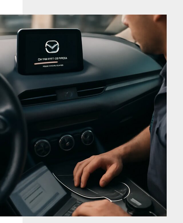Установка приложений Mazda на мультимедийную систему в Ельце