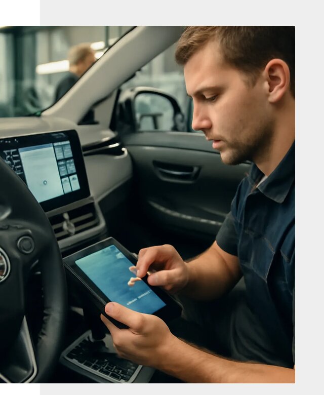 Установка приложений Toyota на мультимедиа в Ельце